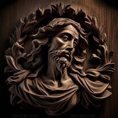 3D model st jesus (STL)